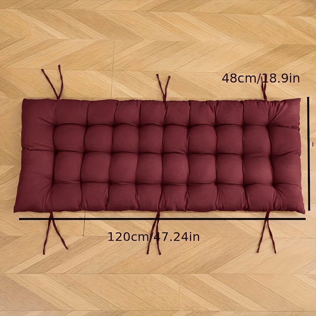 Floor Cushion Pouf - Poduszki na siedzisko sofy 120x48cm, ciepłe