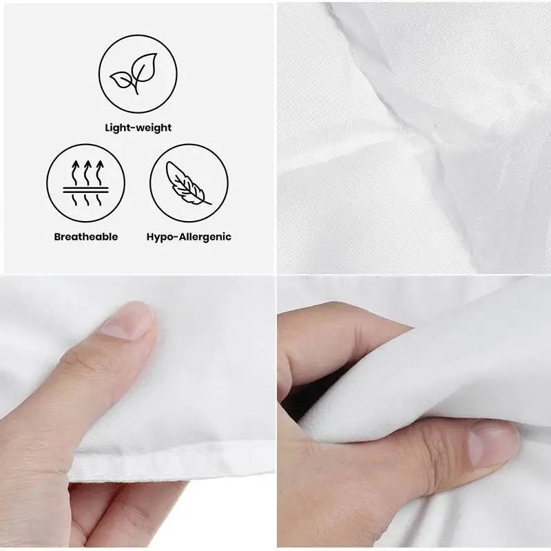 Kołdra z 100% białego puchu gę – Duvet Insert White recenzja i cena