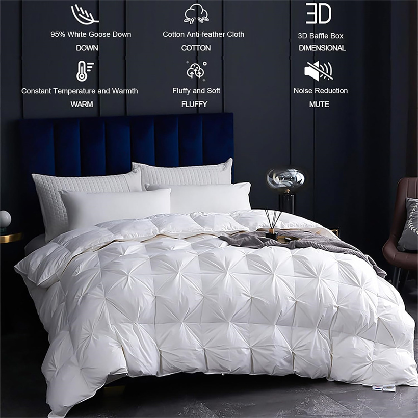 Hipoalergiczna kołdra z 95% bi – Duvet Insert White recenzja i cena