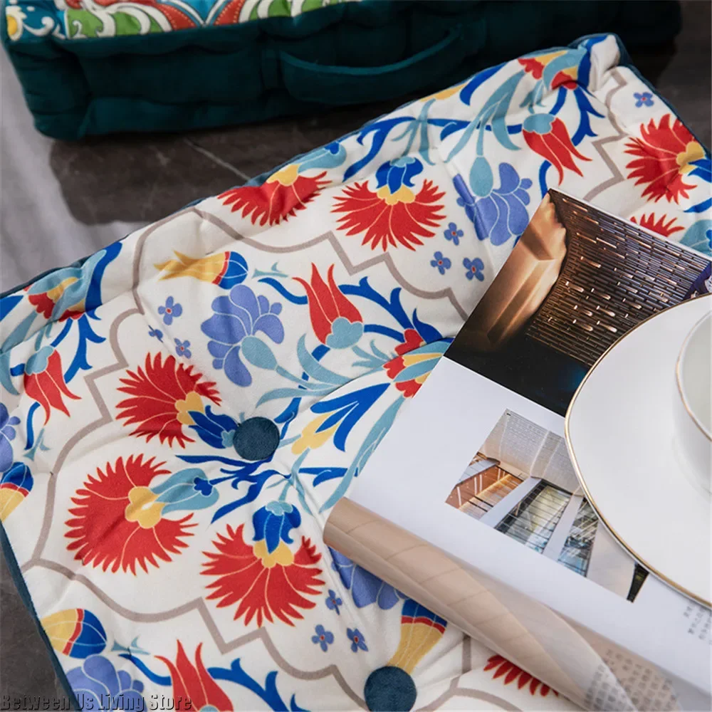 Kwadratowa poduszka do siedzen – Floor Cushion Pouf recenzja i cena