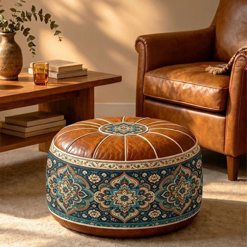 Pufa z ekoskóry z możliwością  – Floor Cushion Pouf recenzja i cena