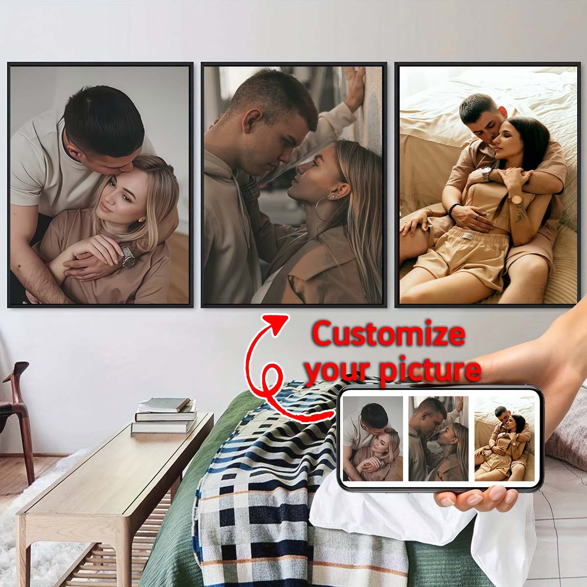 Tryptych - 2D Personalizowany  – Home And Textiles Today recenzja i cena