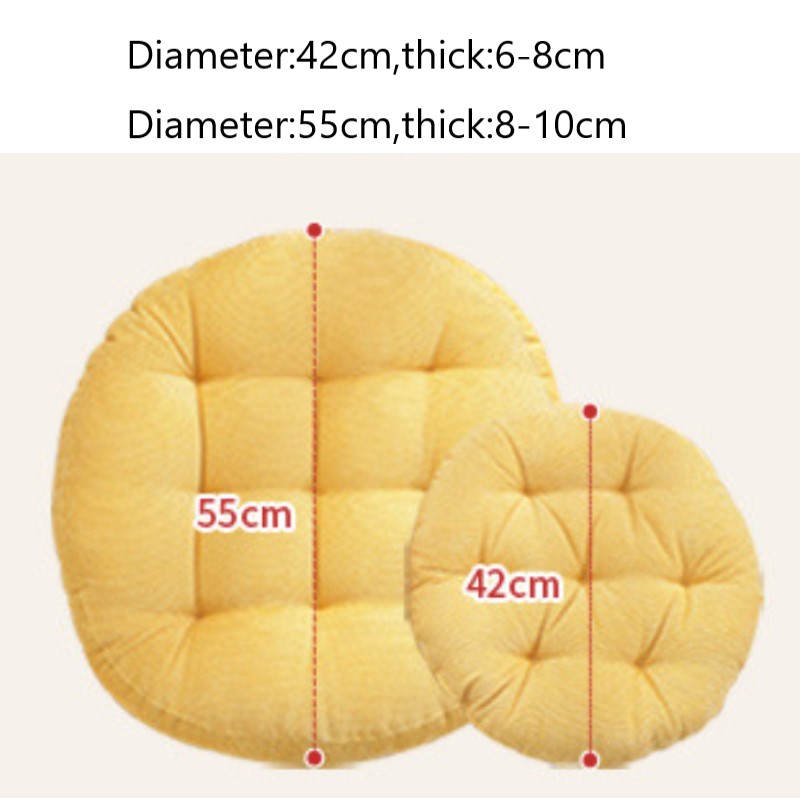 Duża Okrągła Poduszka Podłogow – Floor Cushion Pouf recenzja i cena