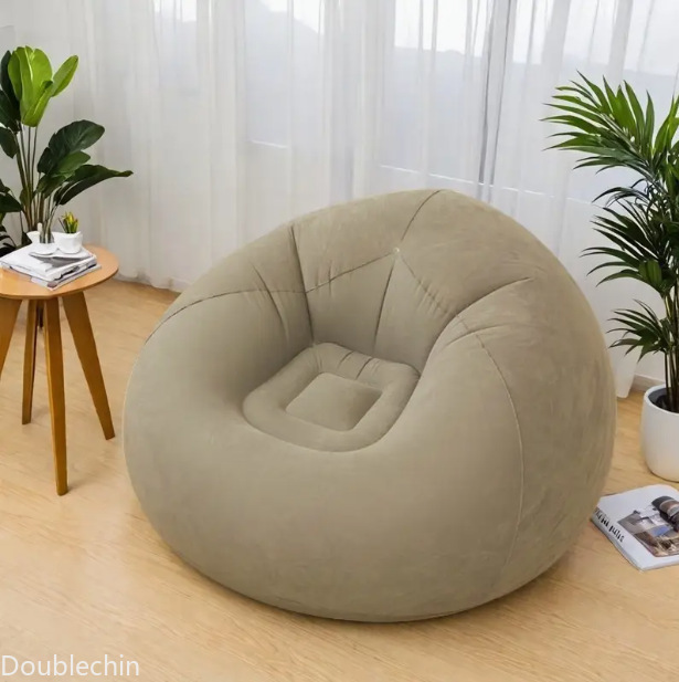 Pojedyncza, flokowana, dmuchan – Floor Cushion Pouf recenzja i cena