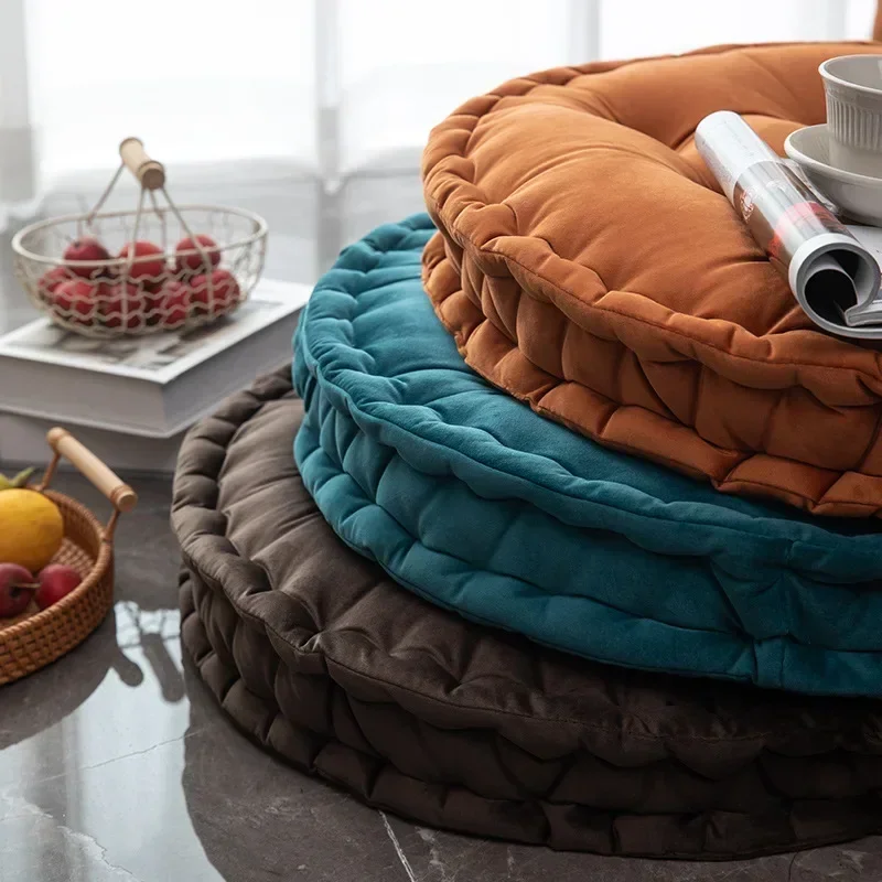 60x60cm Nordic Plain Velvet Ta – Floor Cushion Pouf recenzja i cena