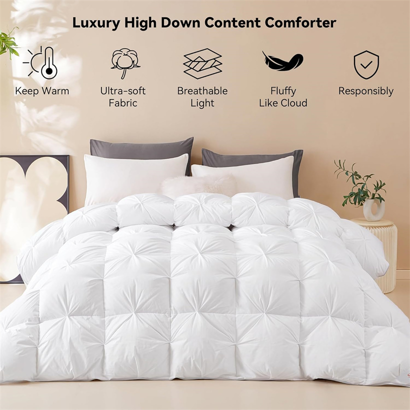 Luksusowa kołdra z białego puc – Duvet Insert White recenzja i cena